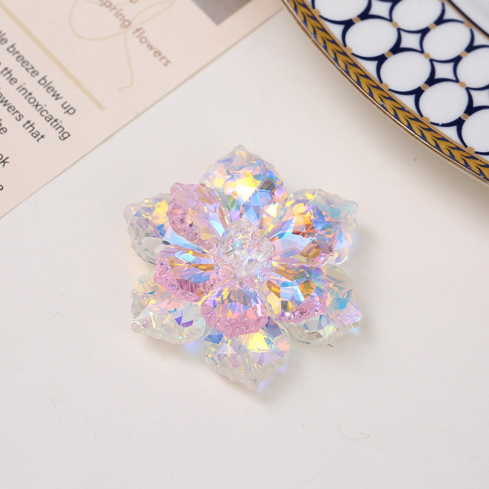 Multi-colour DIY Crystal Rhinestone Flower