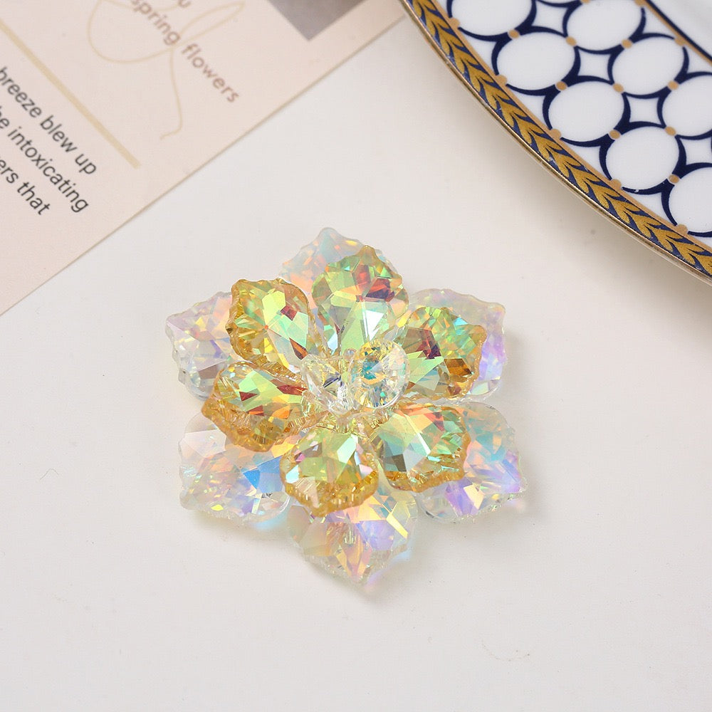 Multi-colour DIY Crystal Rhinestone Flower
