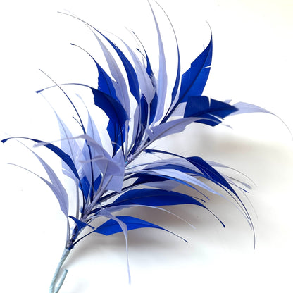 3D Wrapping Spiky Arrow Goose Feather Wired Hat Mount - DS2607