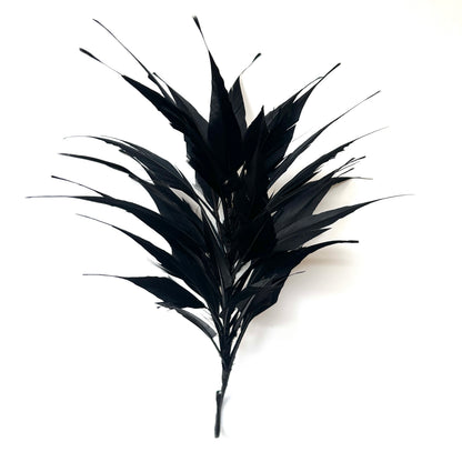 3D Wrapping Spiky Arrow Goose Feather Wired Hat Mount - DS2607