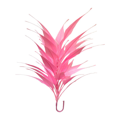 3D Wrapping Spiky Arrow Goose Feather Wired Hat Mount - DS2607