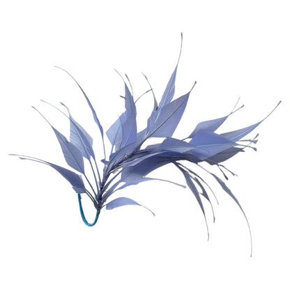 3D Wrapping Spiky Arrow Goose Feather Wired Hat Mount - DS2607