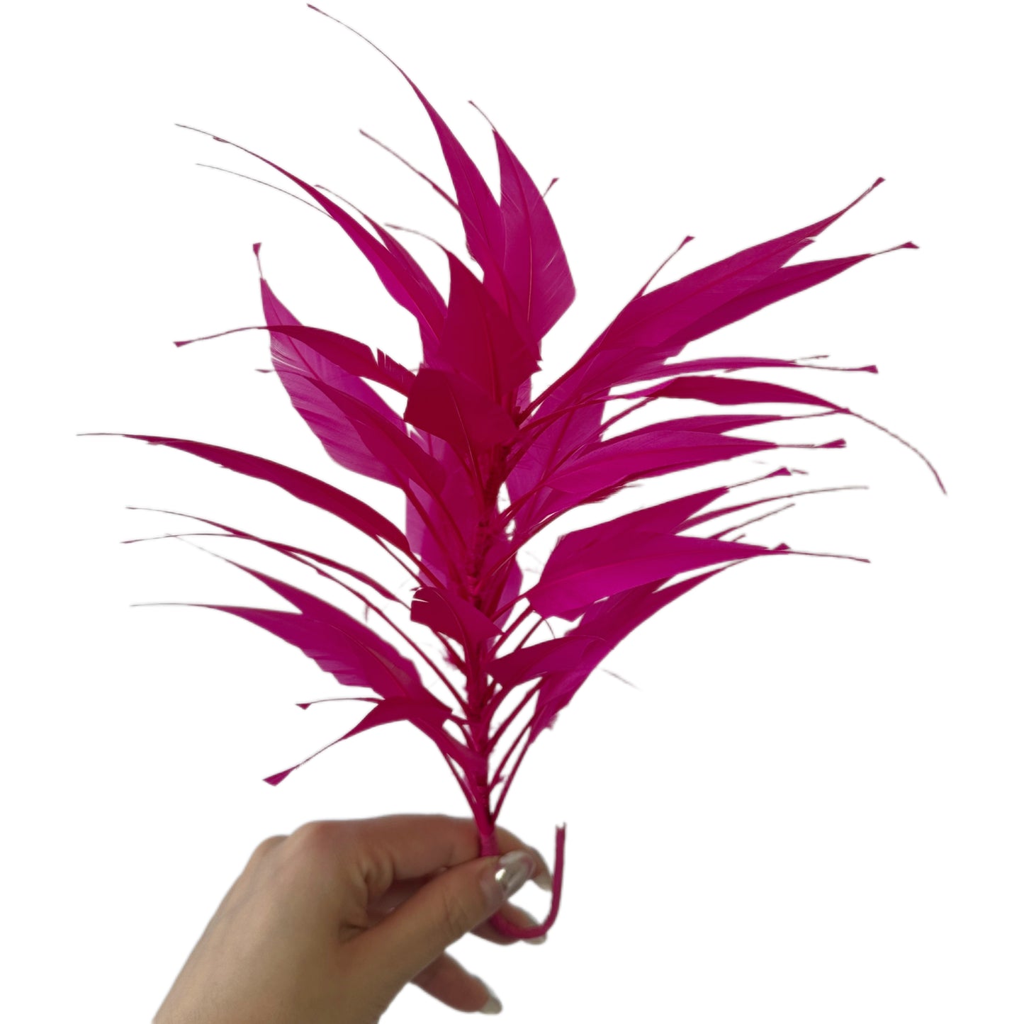 3D Wrapping Spiky Arrow Goose Feather Wired Hat Mount - DS2607