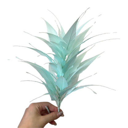 3D Wrapping Spiky Arrow Goose Feather Wired Hat Mount - DS2607