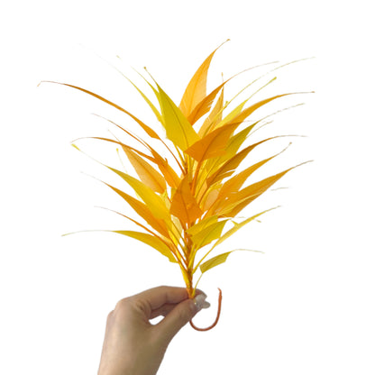 3D Wrapping Spiky Arrow Goose Feather Wired Hat Mount - DS2607