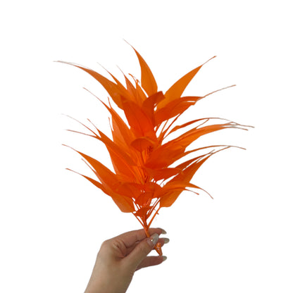3D Wrapping Spiky Arrow Goose Feather Wired Hat Mount - DS2607
