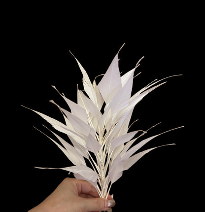 3D Wrapping Spiky Arrow Goose Feather Wired Hat Mount - DS2607