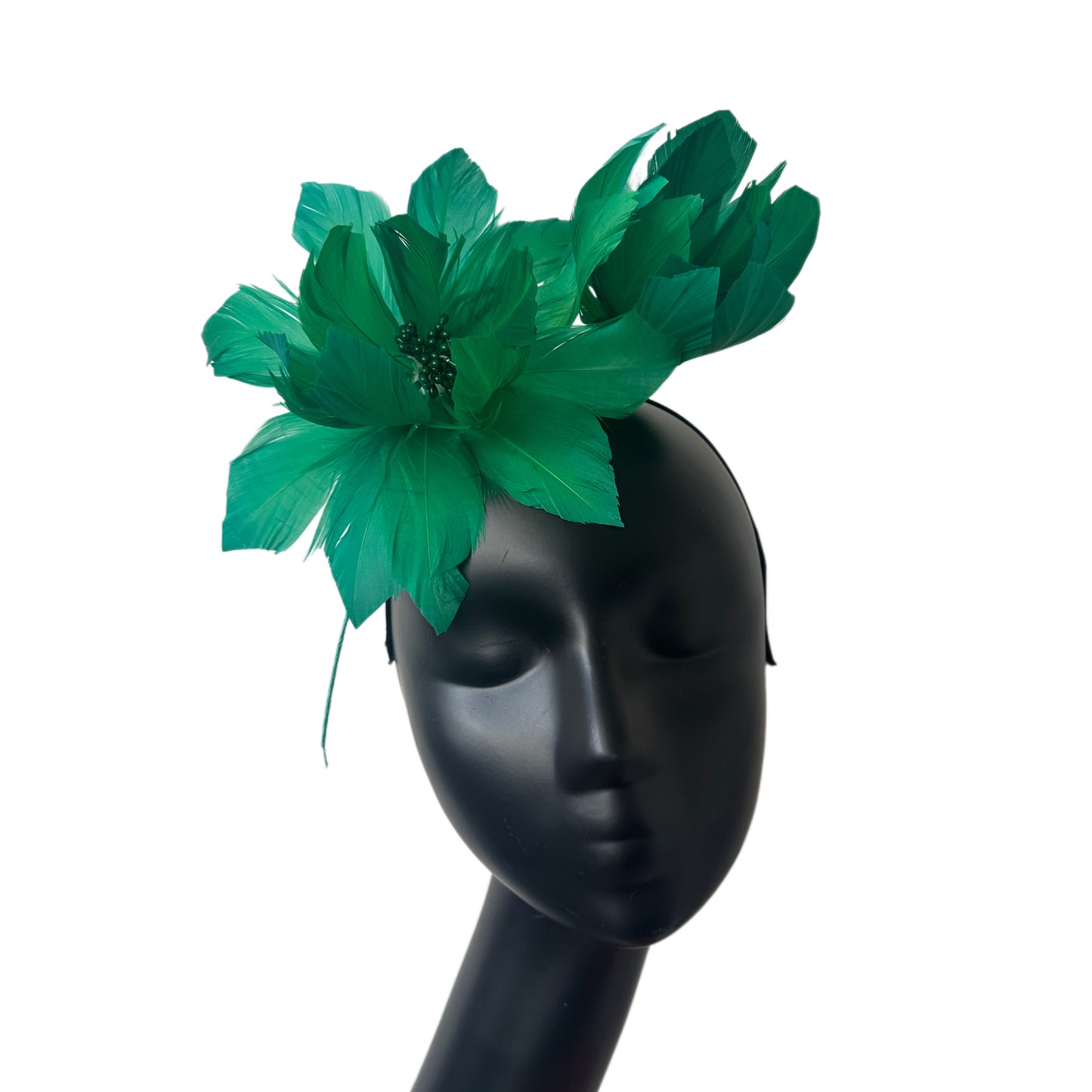 Two Goose Feather Flowers Set DS251101