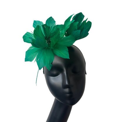 Two Goose Feather Flowers Set DS251101