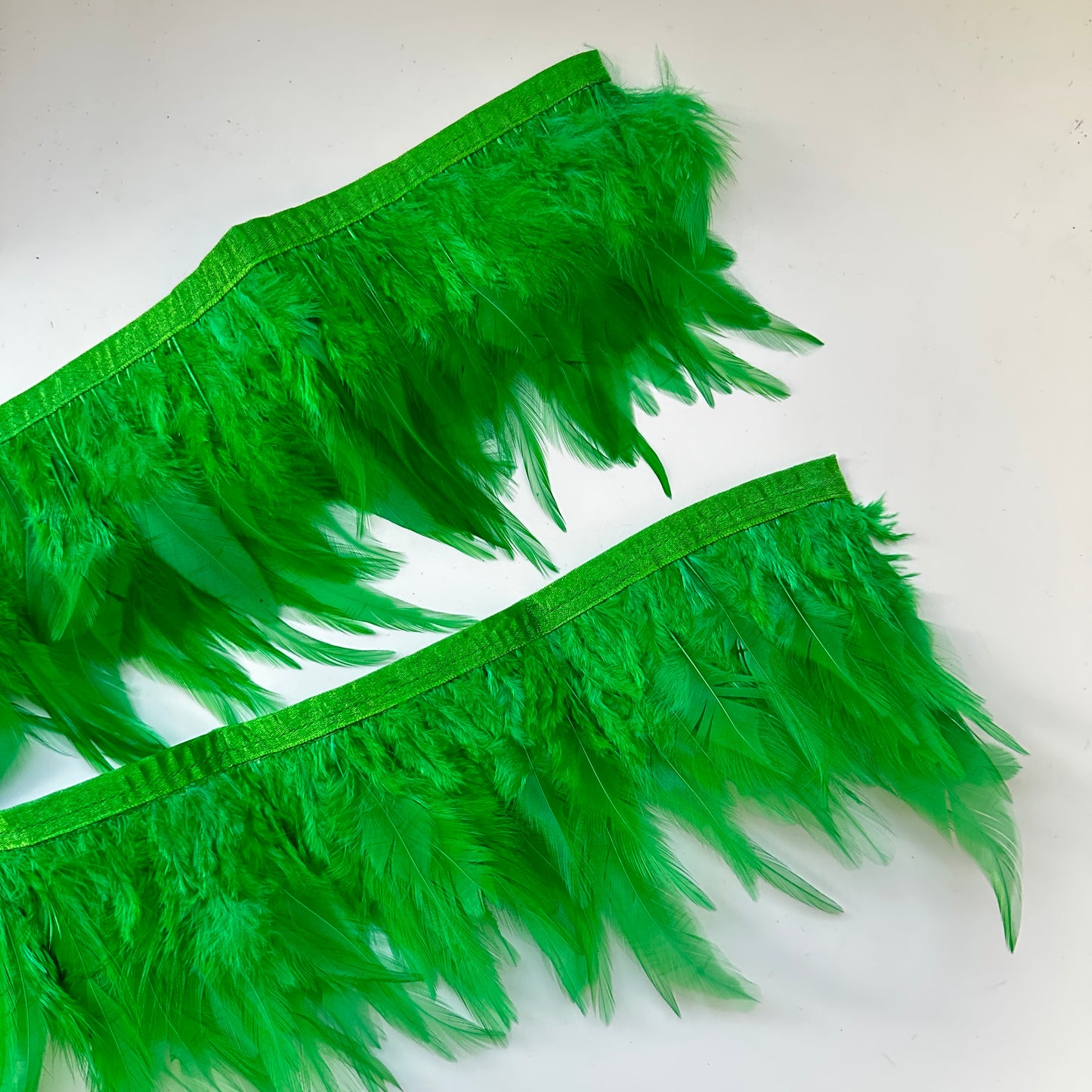 Hackle Feather Fringe Trim