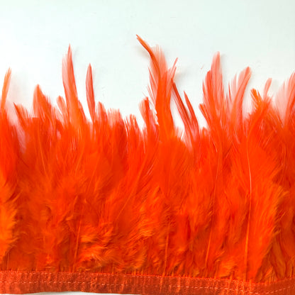 Hackle Feather Fringe Trim