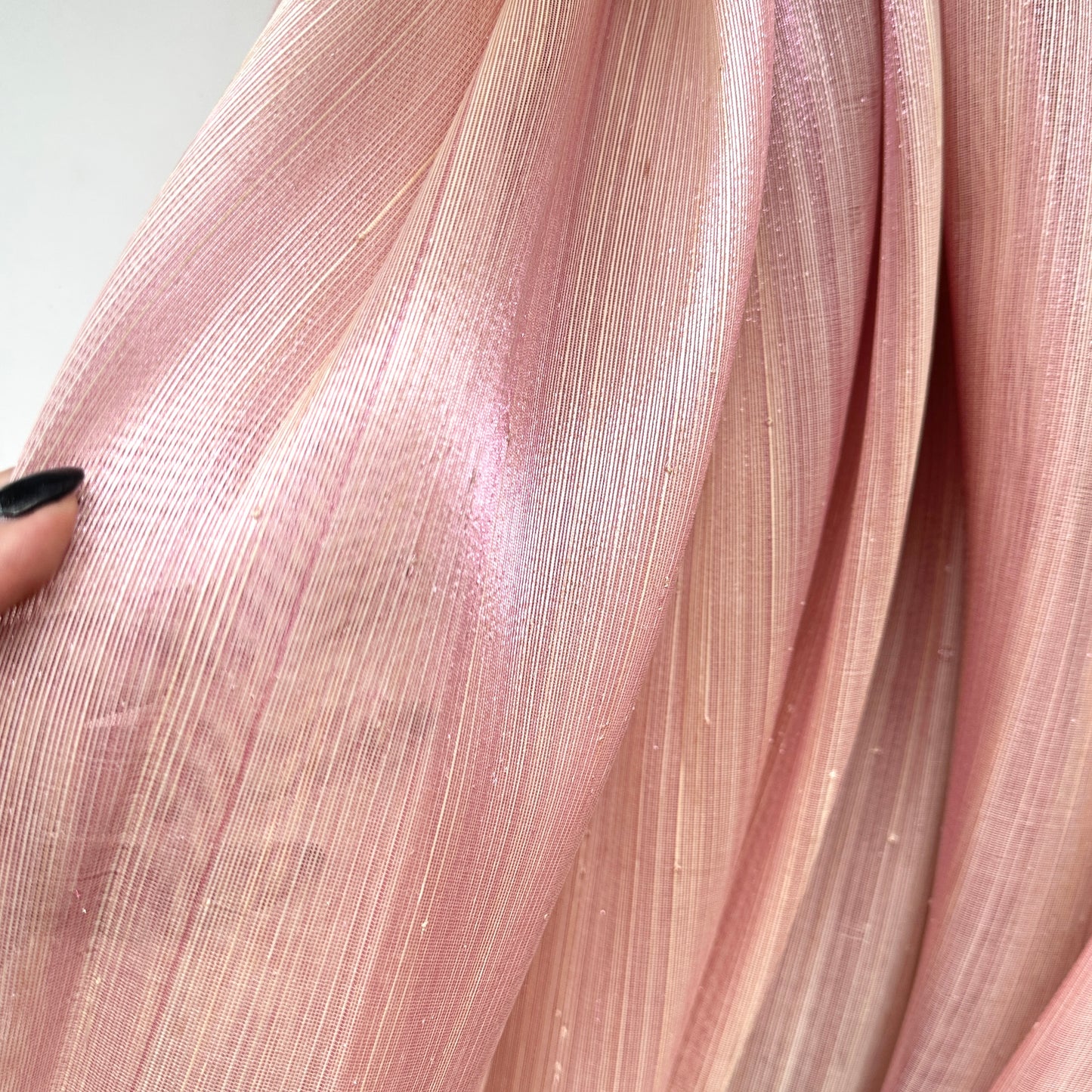 90cm Wide Lurex-thread Silk Abaca Fabric