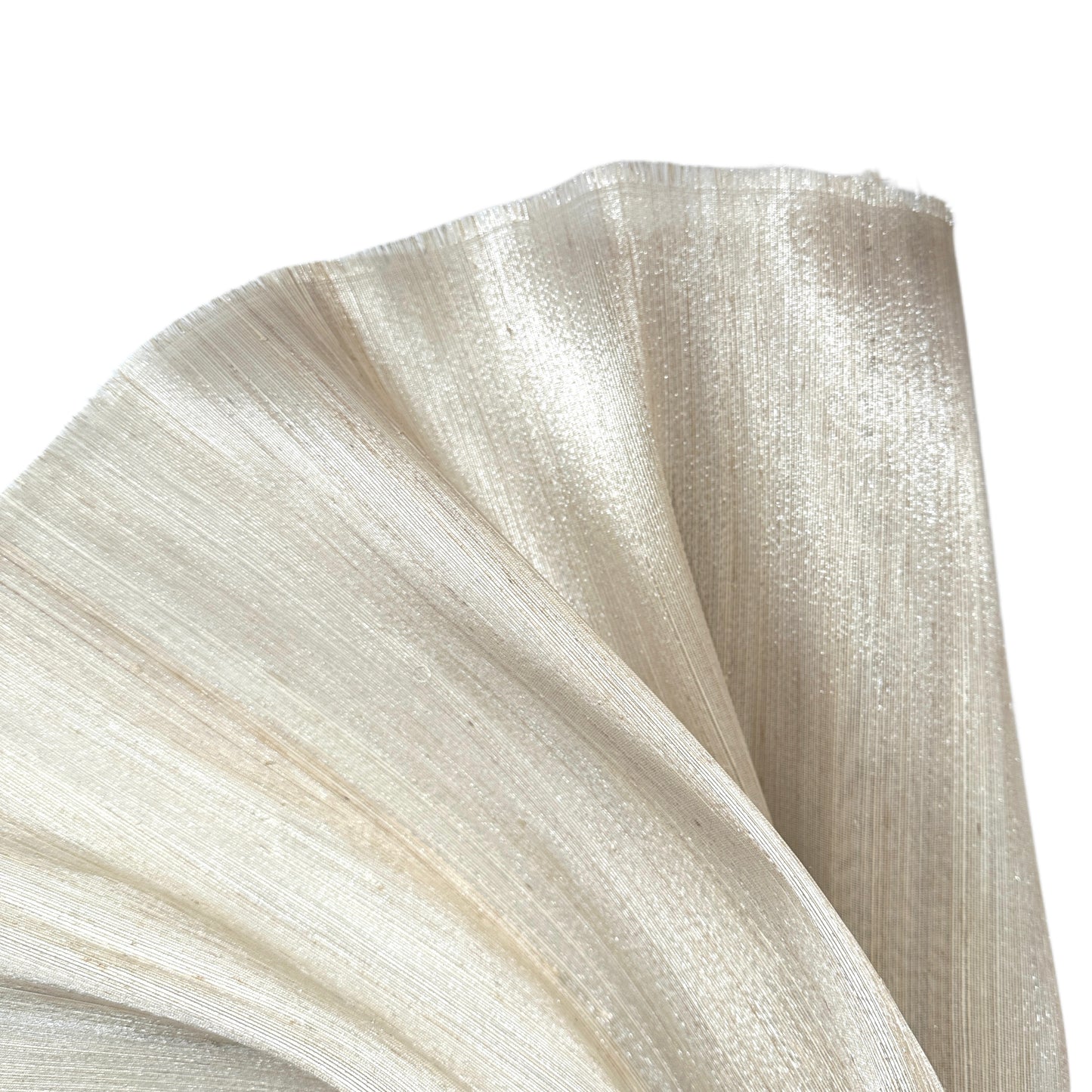 90cm Wide Lurex-thread Silk Abaca Fabric