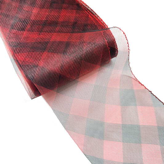 Checker Pattern 15cm Wide Crinoline