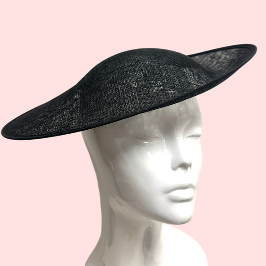 32cm Sinamay Sweep Hat Base
