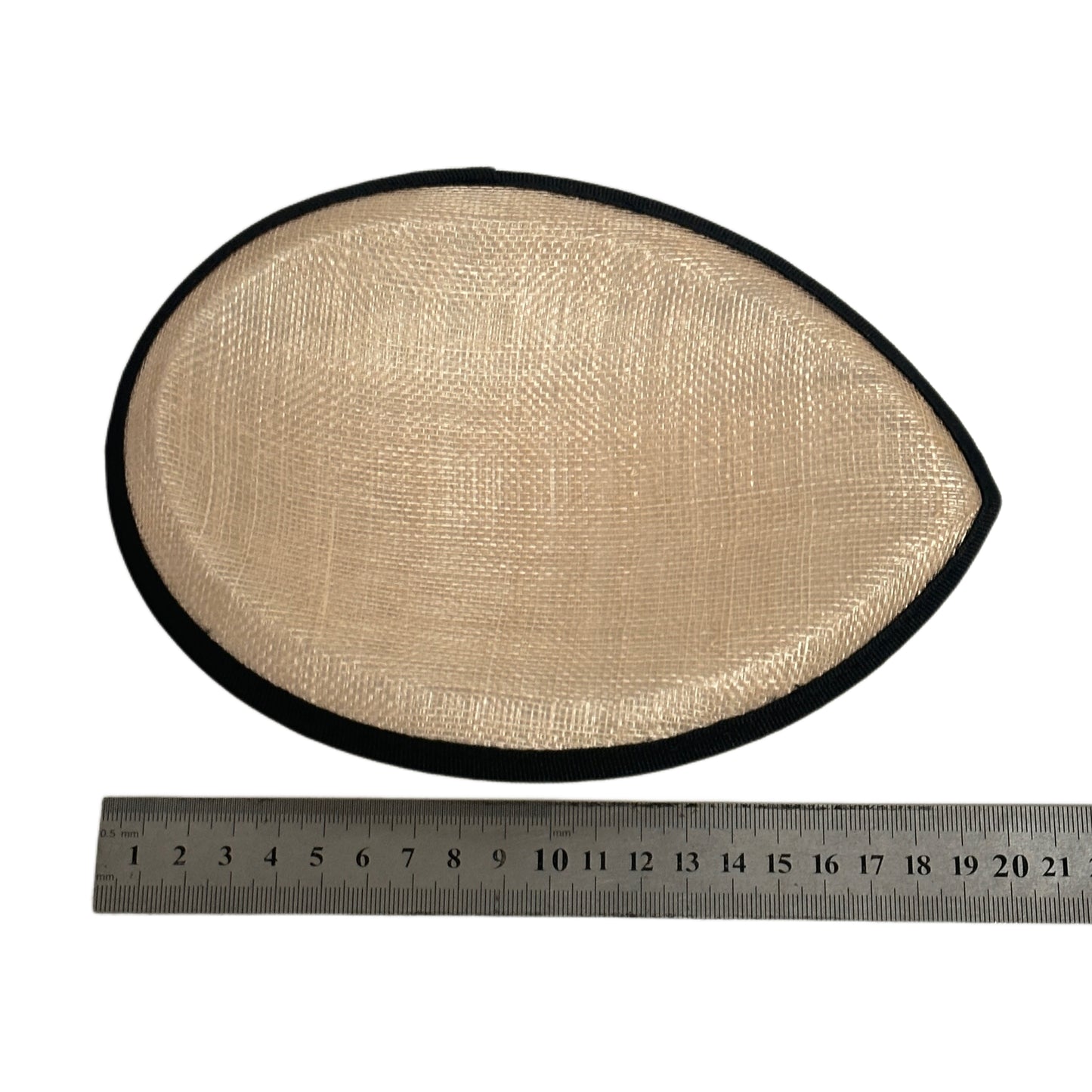20cm Teardrop Sinamay Fascinator Hat Base