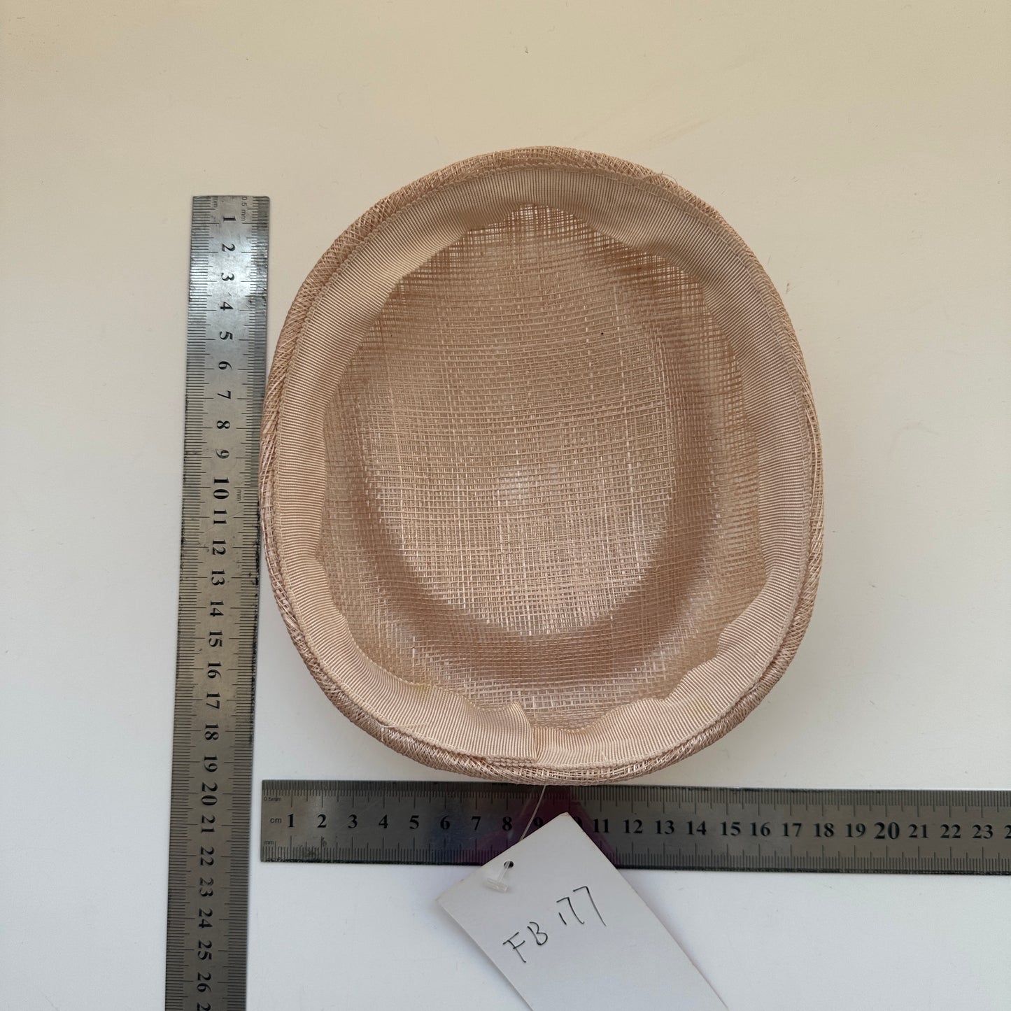 18.5cm Sinamay Hat Base FB177