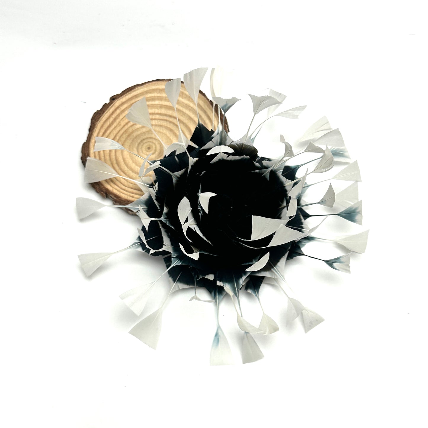 Gradient Art Goose Feather Mount
