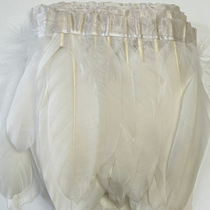 Goose Feather Trim Fringe 10-15cm
