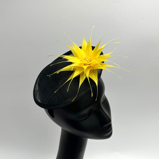 13cm Wide Tiny Handmade Feather Flower