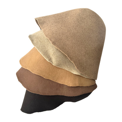 Felt Wool Cone Hood