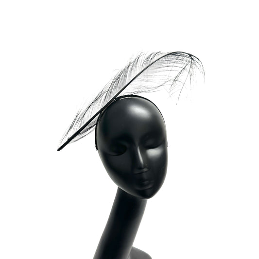 55cm Burnt Ostrich Feather Plume