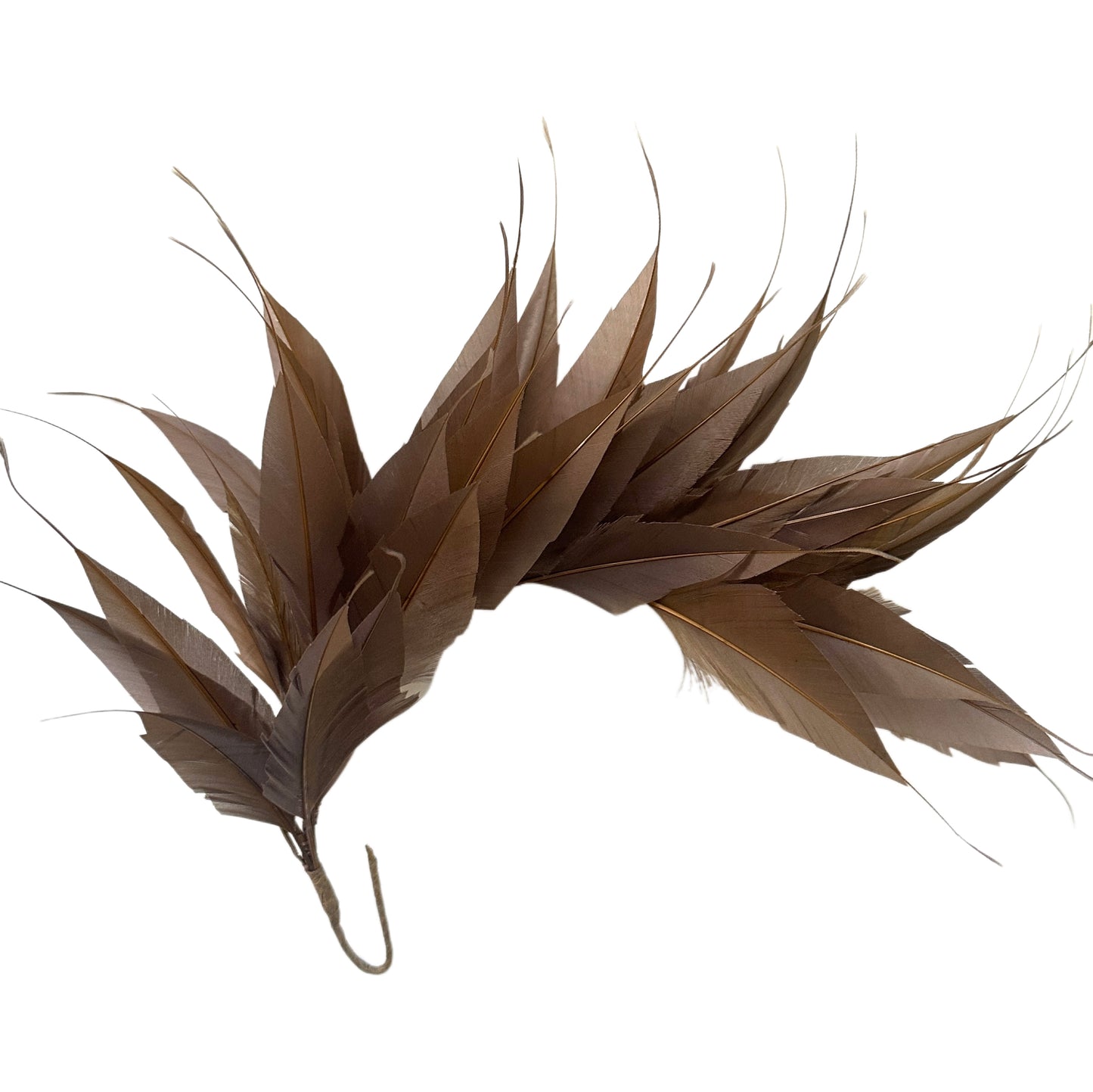 Spiky Arrow Goose Feather Wired Hat Mount DS25050I