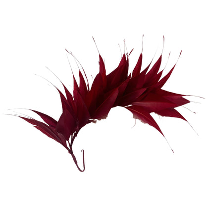 Spiky Arrow Goose Feather Wired Hat Mount DS25050I