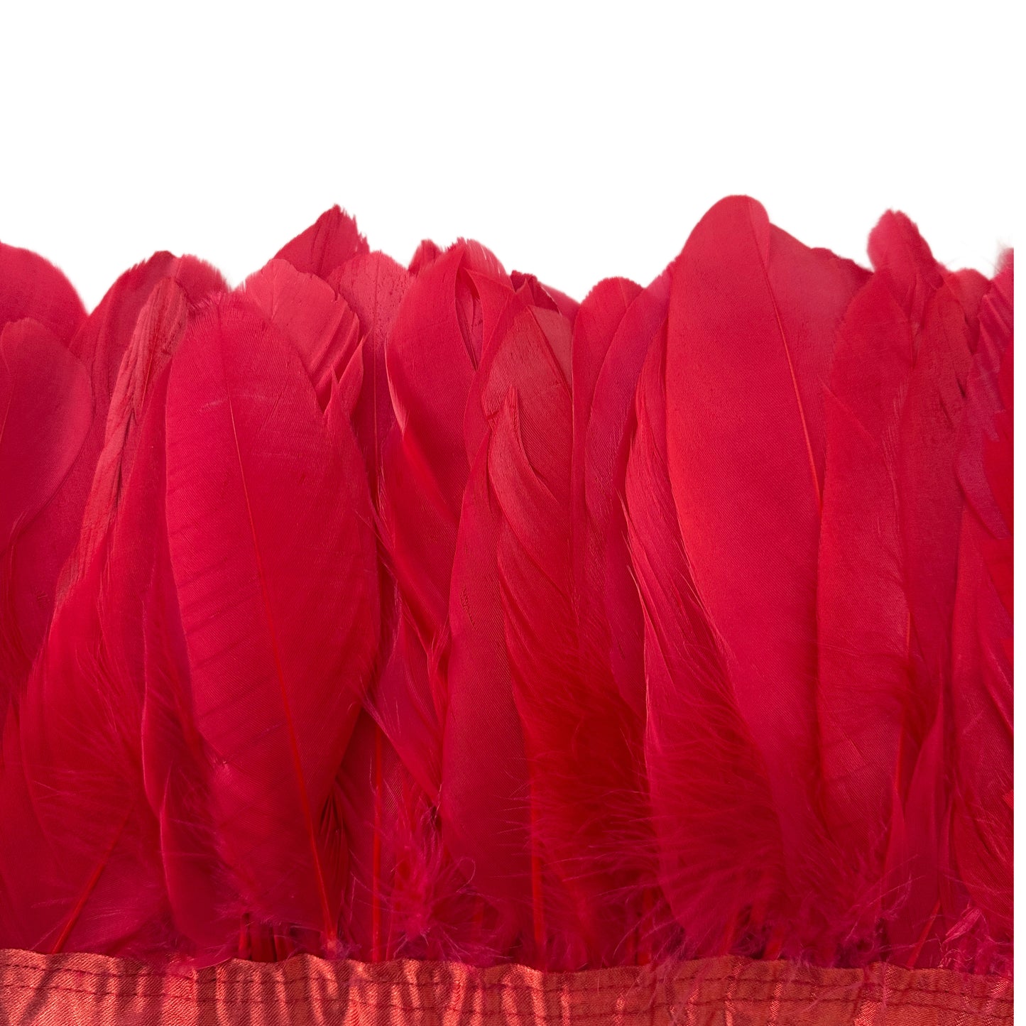 10-15cm Goose Feather Trim -1meter SF004