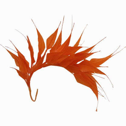 Spiky Arrow Goose Feather Wired Hat Mount DS25050I