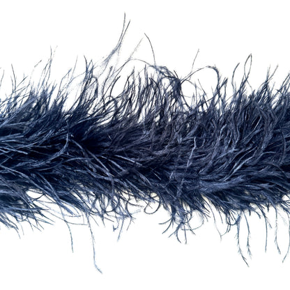 4 Ply Ostrich Feather Fringe Feather Boa (2 yards) FB01