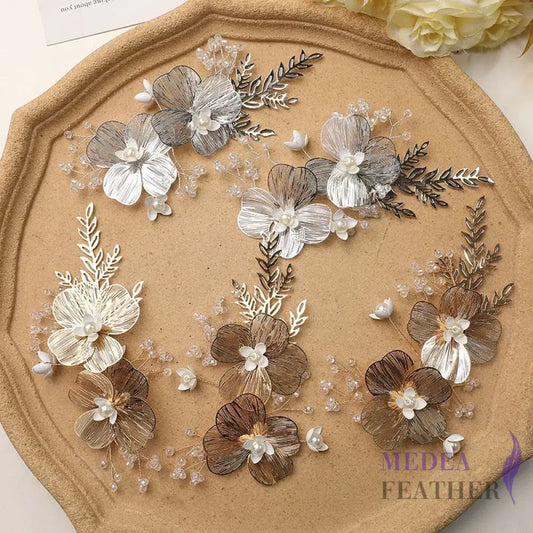 Alloy & Brass Bead Flower