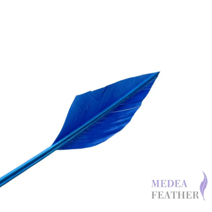 Arrowhead Turkey Quill Feather - #83 Electron Blue