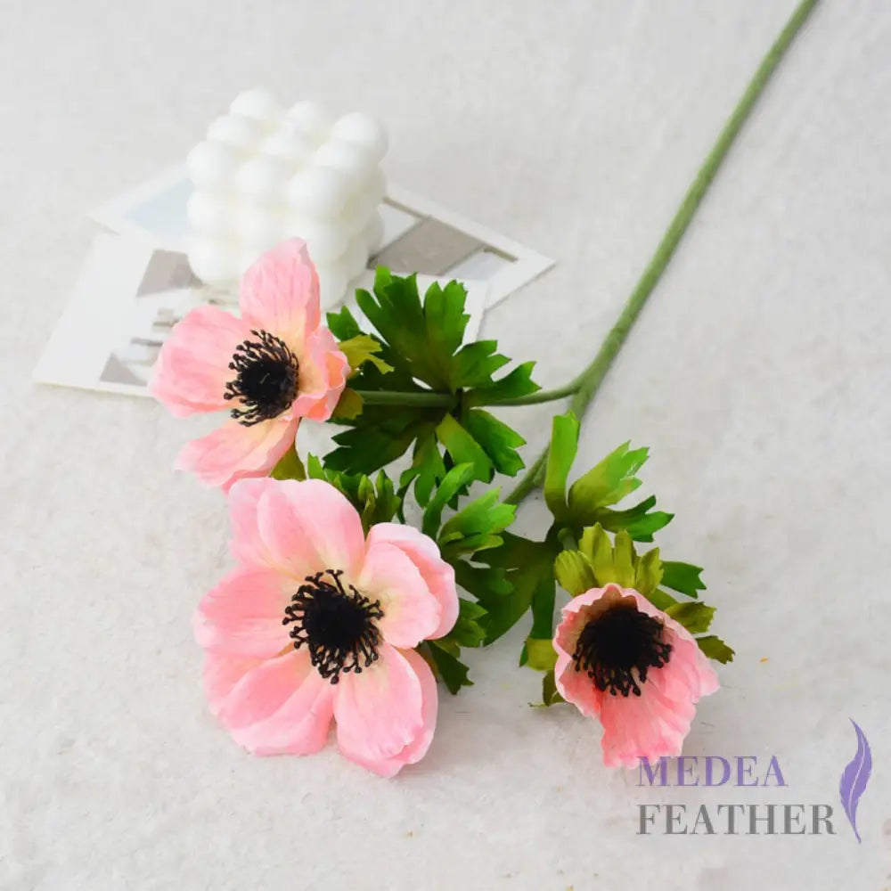 Artificial Anemone Flower - Pink