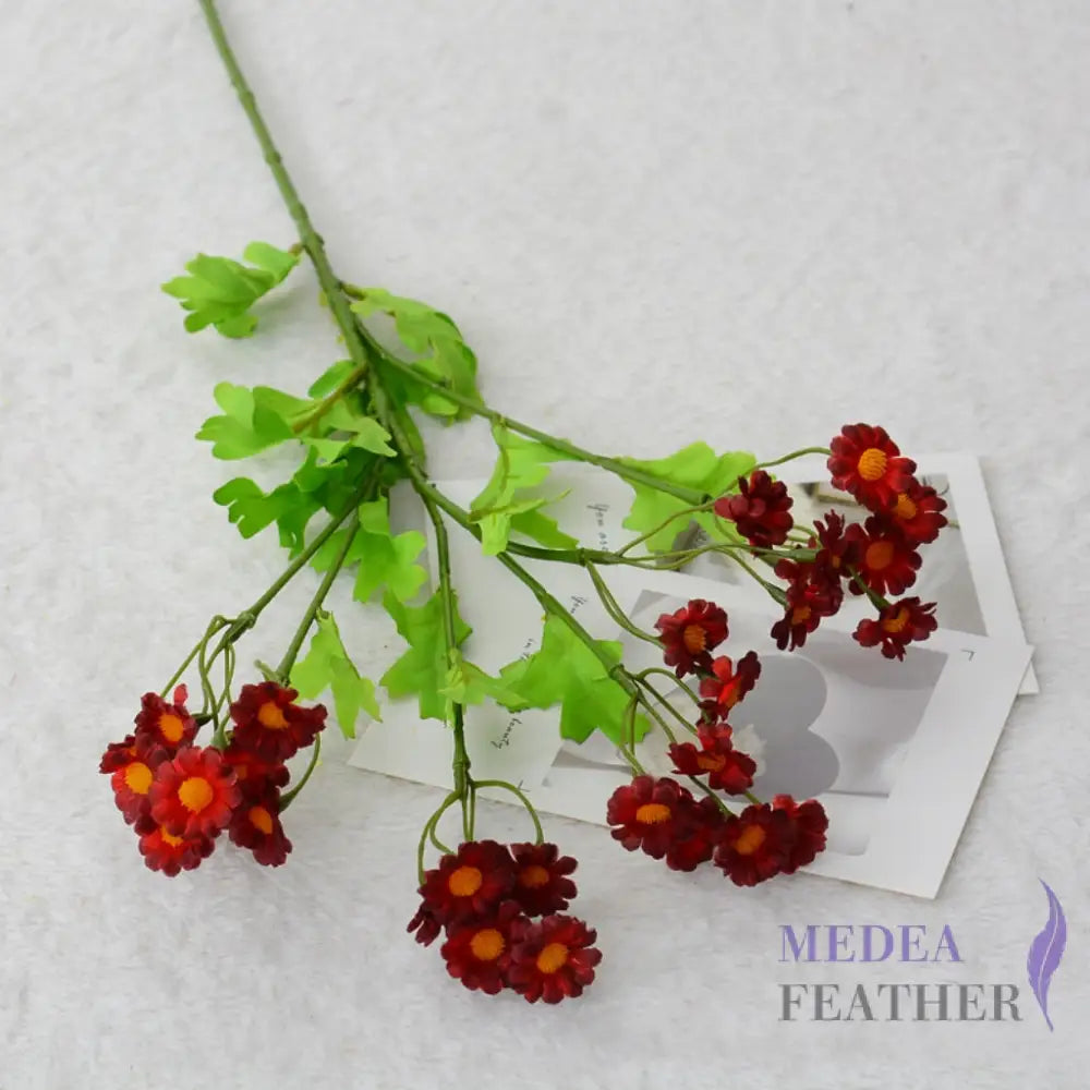 Artificial Daisy Flower - Red