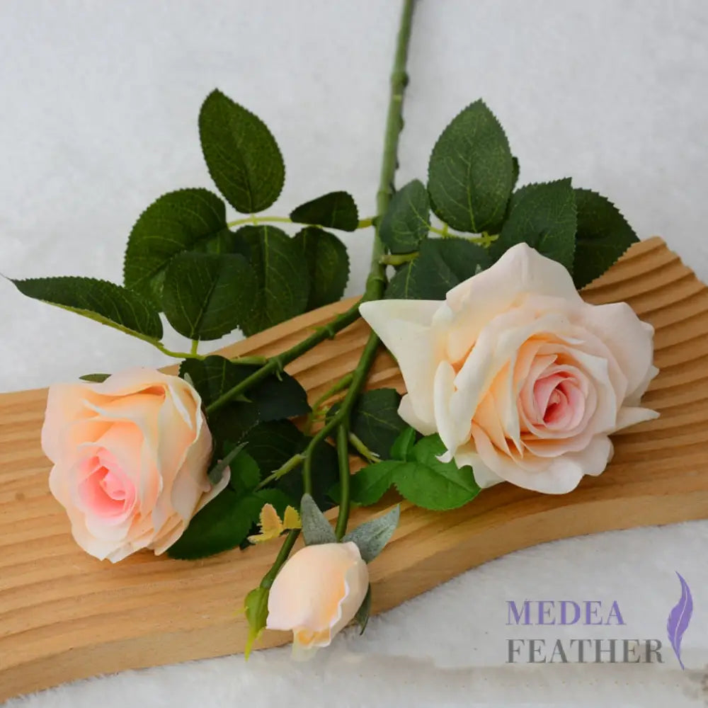 Artificial Flower Roses with Stems