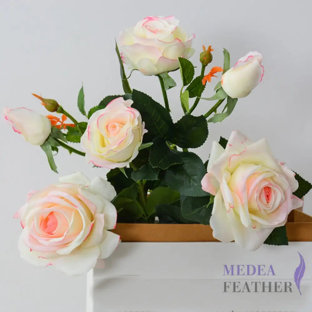 Artificial Flower Roses with Stems