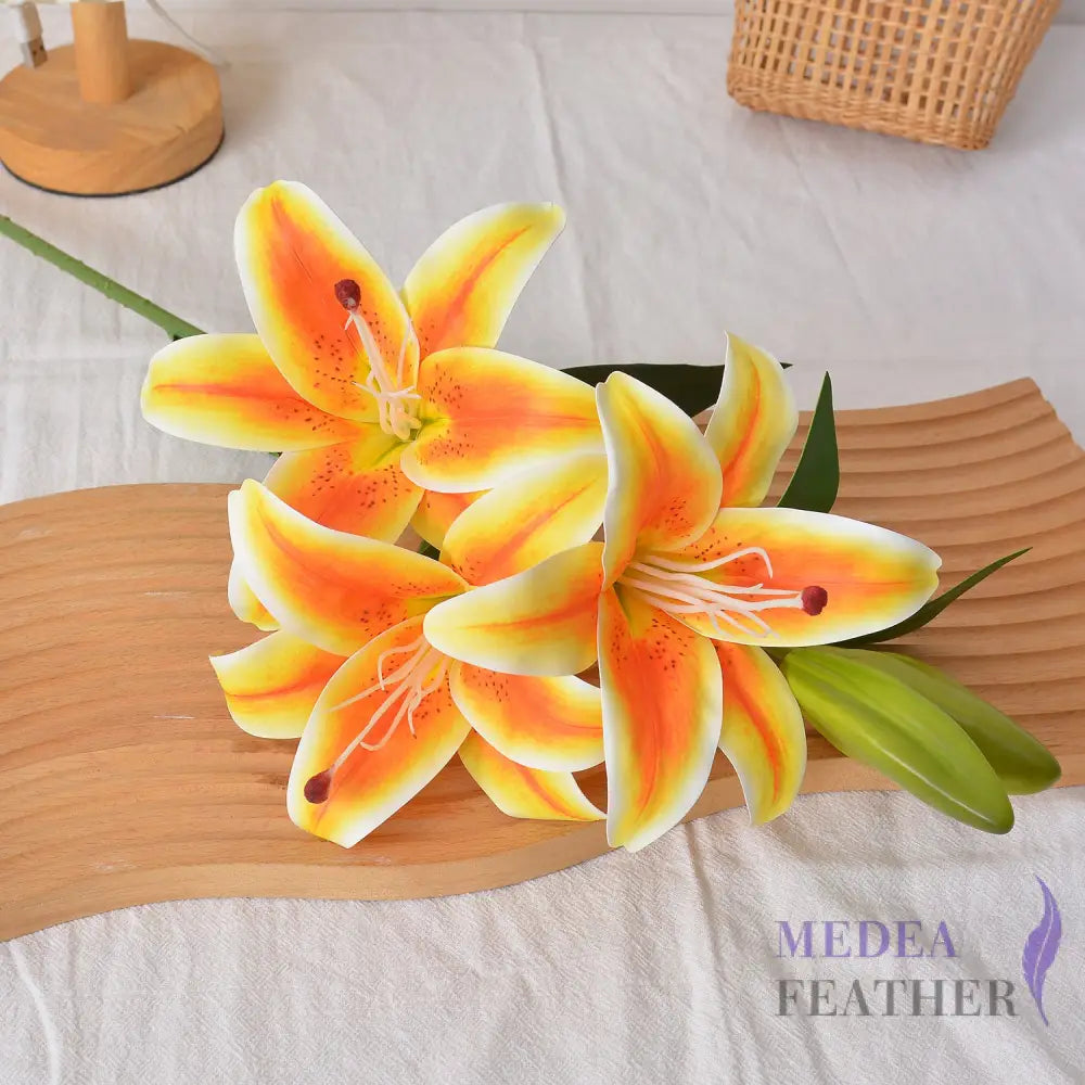 Artificial Lily - Orange