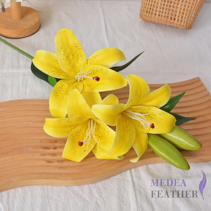 Artificial Lily - Yellow