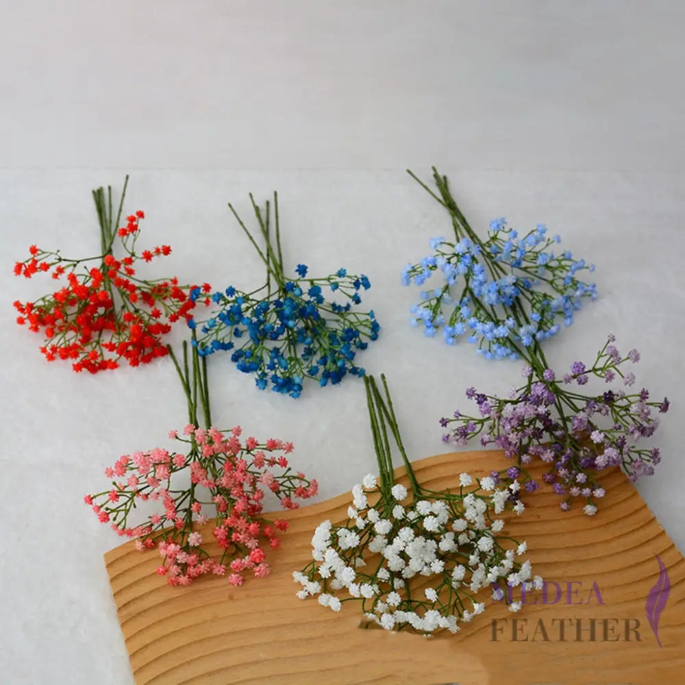 Baby’s Breath Artificial Flowers-Pack of 5