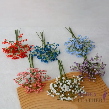 Baby’s Breath Artificial Flowers-Pack of 5