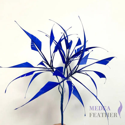 ’Bamboo Whisper’ Goose Feather Mount DS26082603 - #67 royal blue