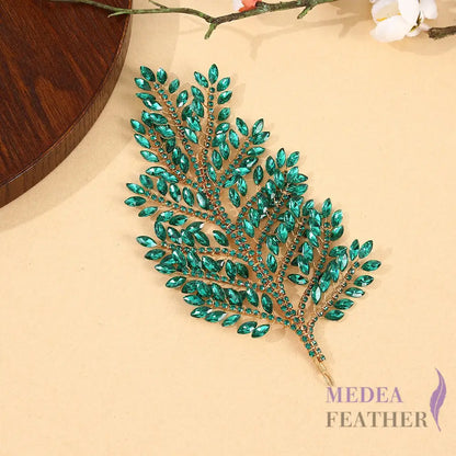 Bead Flower Leaves BF09 Green