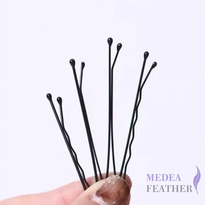 Black Basic Hair Grips-Pack of 50