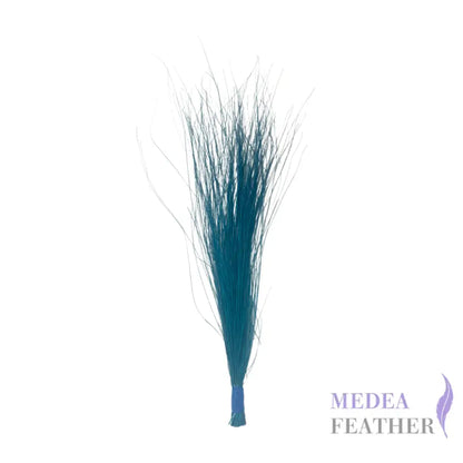Burnt Peacock Hair Bundle - #82 teal