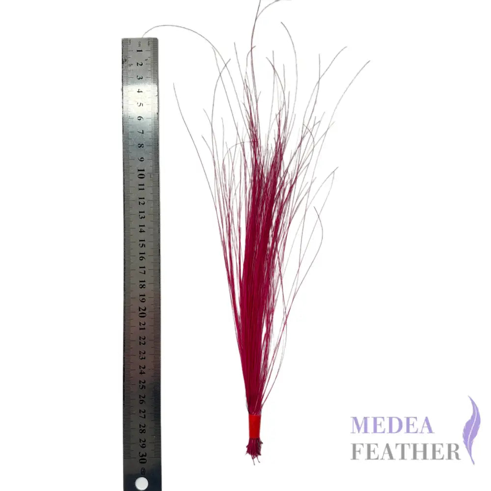 Burnt Peacock Hair Bundle