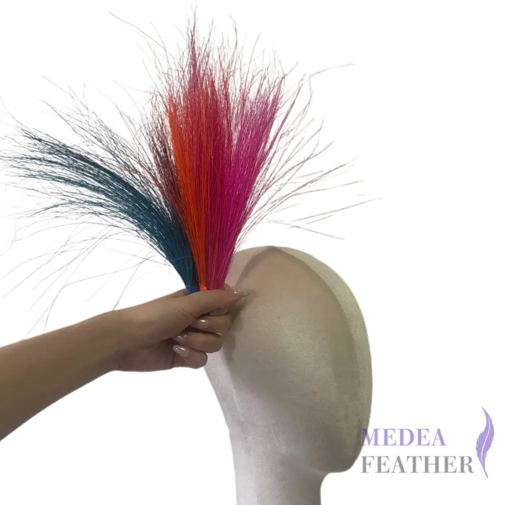 Burnt Peacock Hair Bundle
