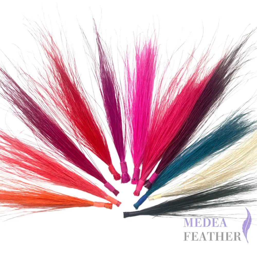 Burnt Peacock Hair Bundle