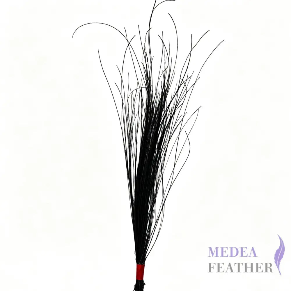 Burnt Peacock Hair Bundle - Black