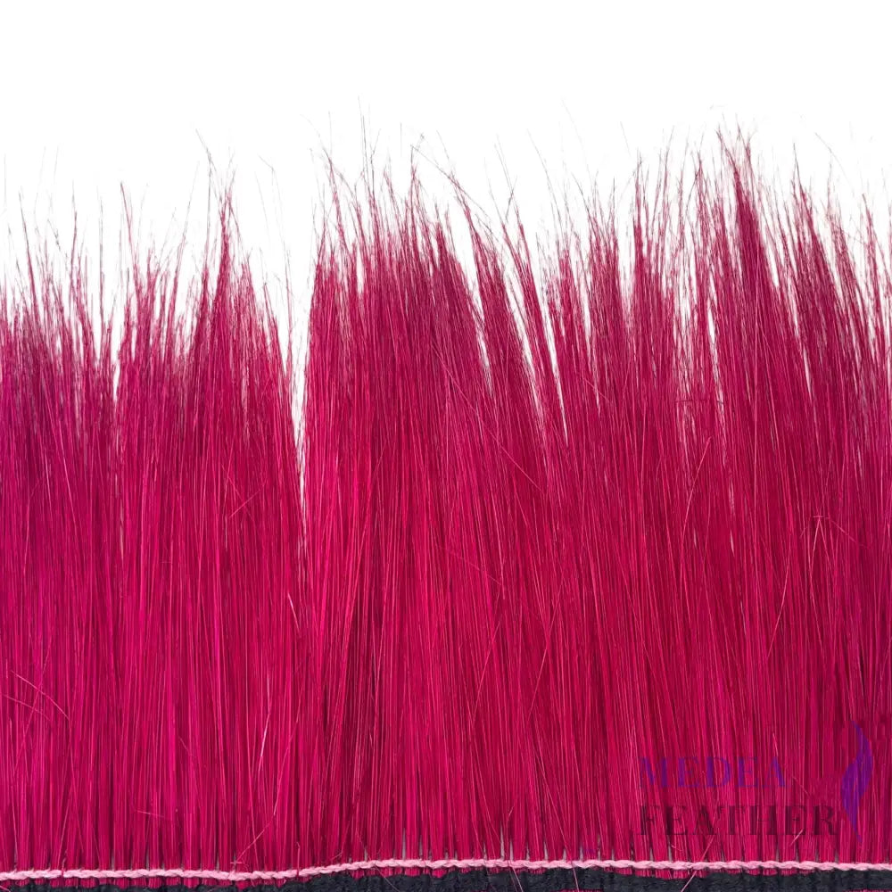 Burnt Peacock Hair Trim Fringe 10cm - #20 Barbie pink